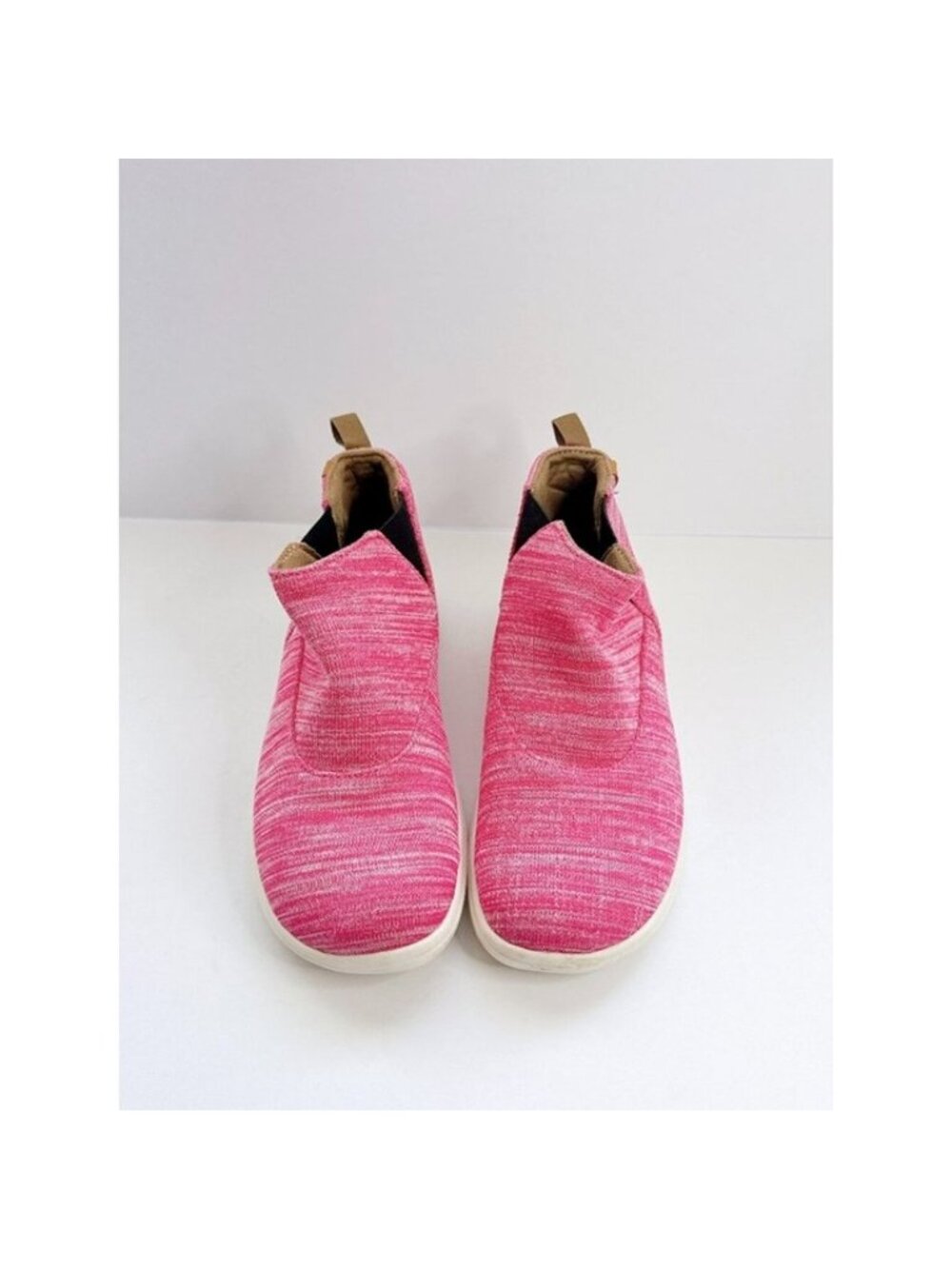 Women’s Size 8 UIN Pink Knit Slip On Shoes Lightweight Casual Comfort